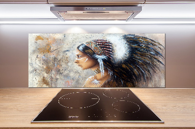 Panel między meble w kuchni Indianka