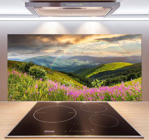 Panel do kuchni Górski pejzaż