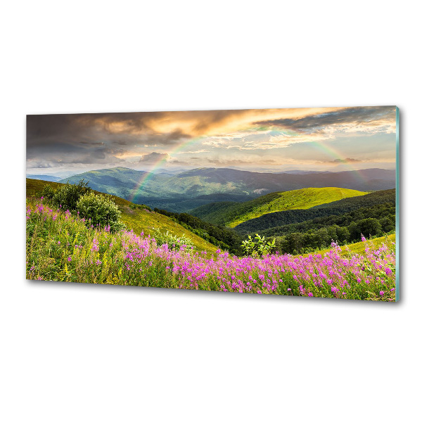 Panel do kuchni Górski pejzaż