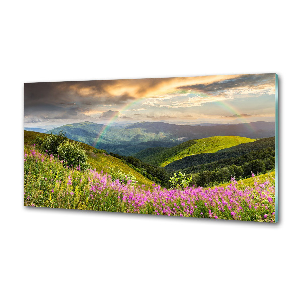 Panel do kuchni Górski pejzaż