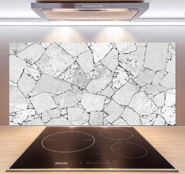 Panel do kuchni Kamienna ściana