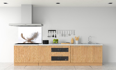 Panel do kuchni Piórko na wodzie