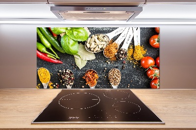 Spatplaat keuken Specerijenmengsel