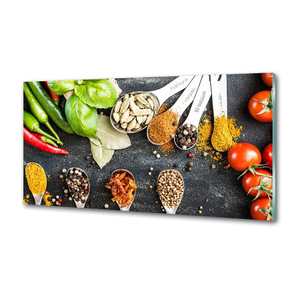 Spatplaat keuken Specerijenmengsel