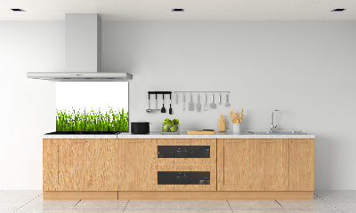 Panel szklany do kuchni Trawa