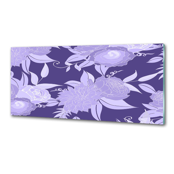 Panel do kuchni Kwiecisty wzór