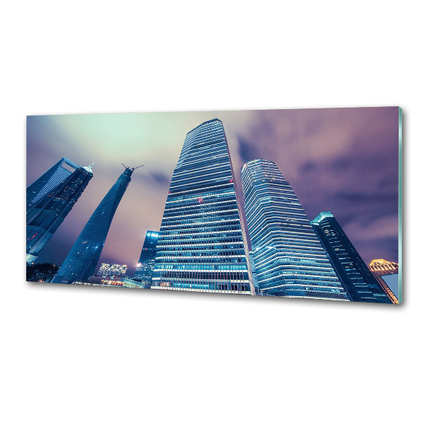 Panel do kuchni Drapacze chmur