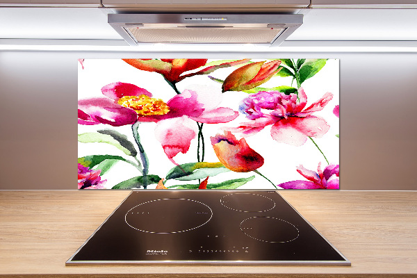 Panel do kuchni Dzikie kwiaty