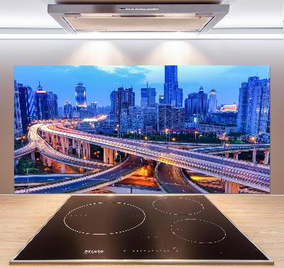 Panel szklany do kuchni Wiadukt