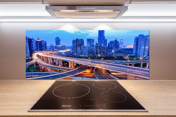 Panel szklany do kuchni Wiadukt