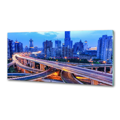 Panel szklany do kuchni Wiadukt