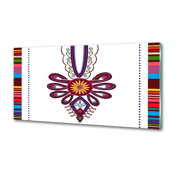 Spatplaat keuken Pools volkspatroon