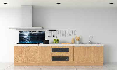 Spatscherm keuken Volle maan