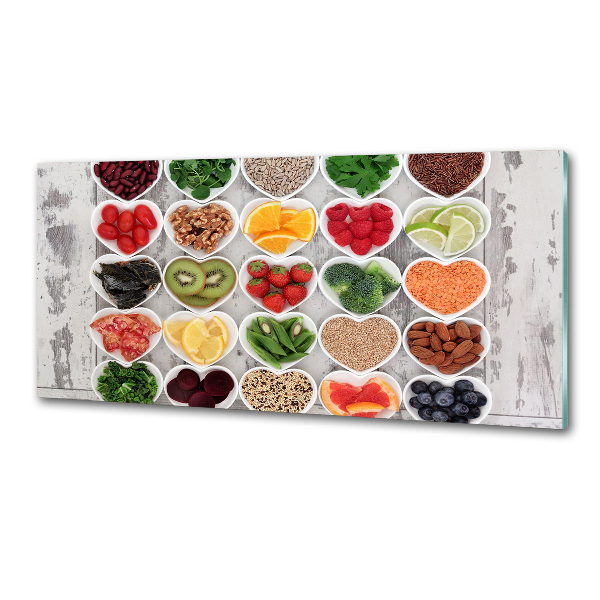Panel do kuchni Zdrowa żywność