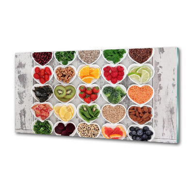 Panel do kuchni Zdrowa żywność