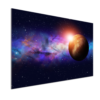 Panel między meble w kuchni Mgławica