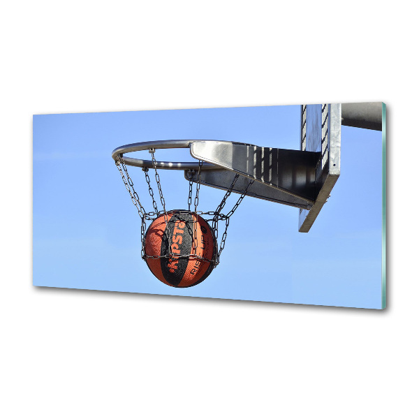 Achterwand keuken Basketbal
