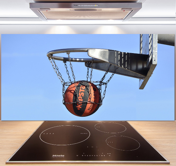Achterwand keuken Basketbal