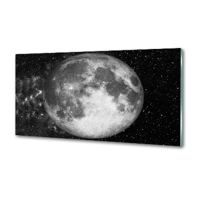 Panel szklany do kuchni Księżyc