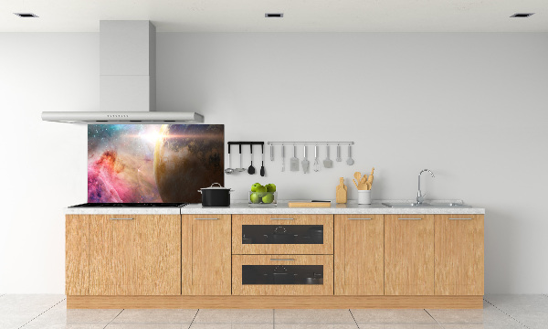 Panel między meble w kuchni Galaktyka