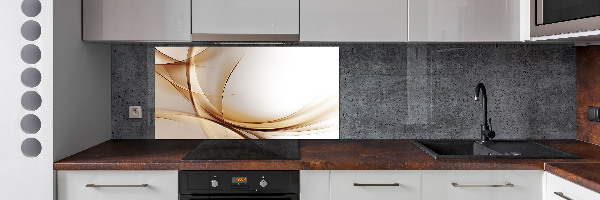 Achterwand keuken Abstracte golven