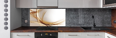 Panel do kuchni Abstrakcja fale