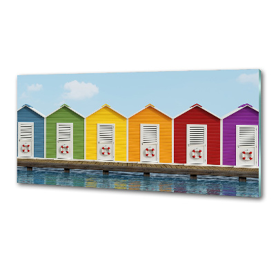 Spatscherm keuken Strandhutten