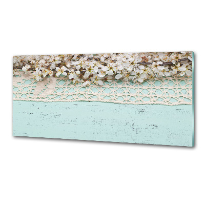 Panel dekor szkło Kwiaty wiśni