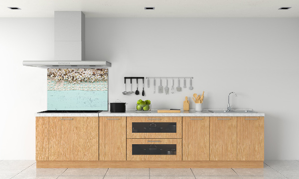 Achterwand keuken Kersenbloesems