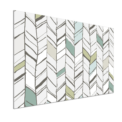 Panel dekor szkło Jodełka wzór