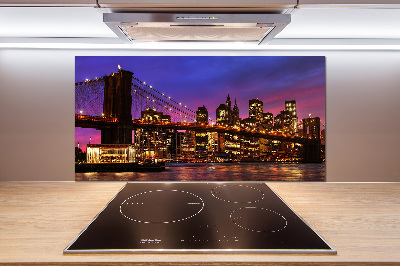 Spatscherm keuken Manhattan West