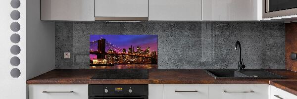 Spatscherm keuken Manhattan West