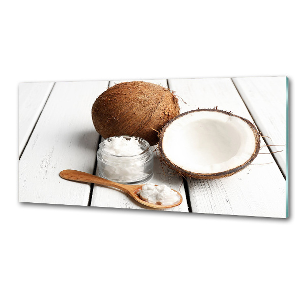 Achterwand keuken Kokosolie