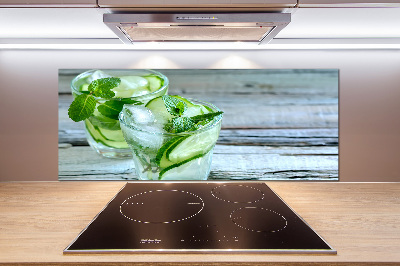 Spatplaat keuken Komkommerwater