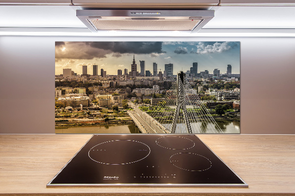 Spatplaat keuken Warschau, Polen