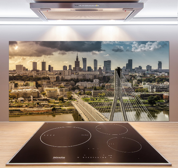 Spatplaat keuken Warschau, Polen