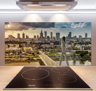 Spatplaat keuken Warschau, Polen