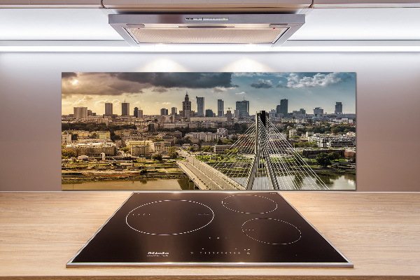 Spatplaat keuken Warschau, Polen