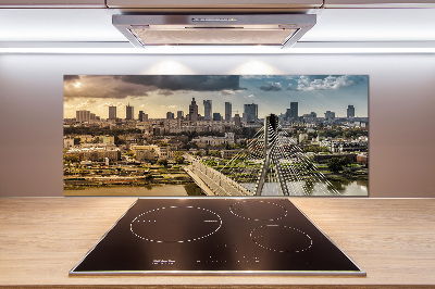 Spatplaat keuken Warschau, Polen