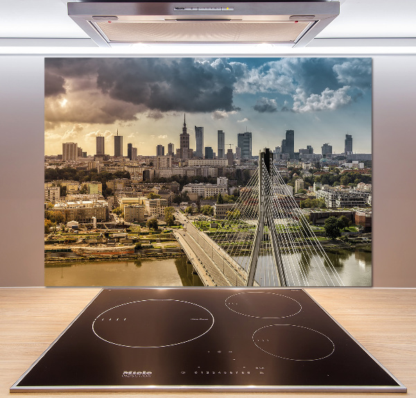 Spatplaat keuken Warschau, Polen