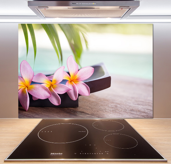 Panel między meble w kuchni Plumeria