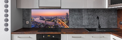 Glazen achterwand keuken Bangkok West