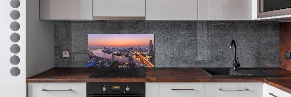 Glazen achterwand keuken Bangkok West