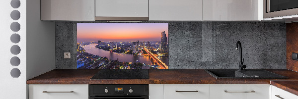 Glazen achterwand keuken Bangkok West