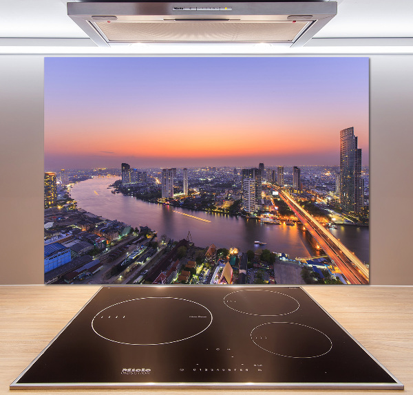 Glazen achterwand keuken Bangkok West