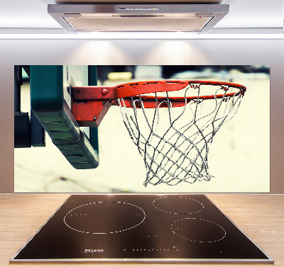 Spatscherm keuken Basketbal