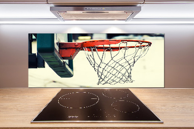 Spatscherm keuken Basketbal