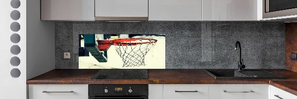 Spatscherm keuken Basketbal