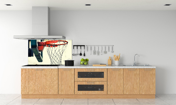 Spatscherm keuken Basketbal