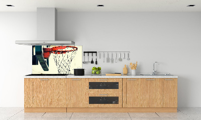 Spatscherm keuken Basketbal